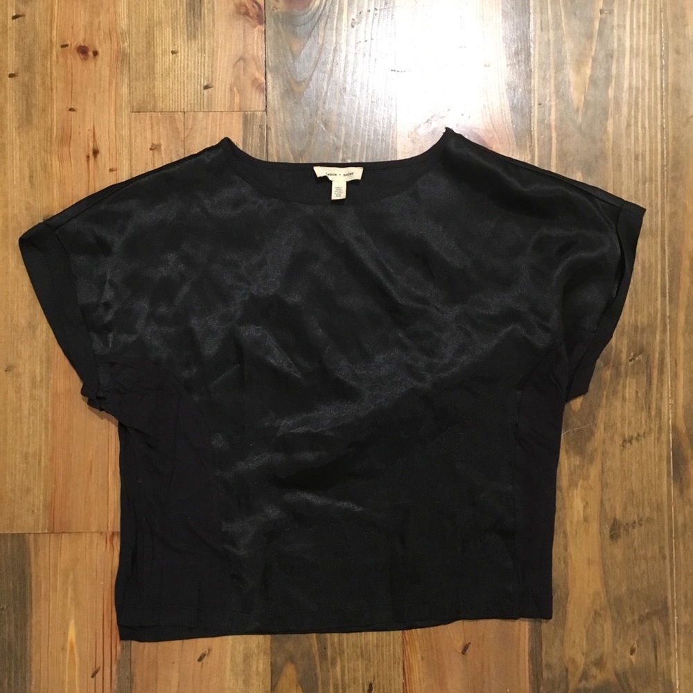 Black Crop Top